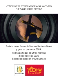 Concurso de fotografía Semana Santa 2026 'La Pasión según Olvera'