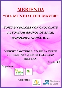 Merienda &quot;Día Mundial del Mayor&quot;