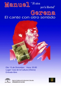 Recital de cante flamenco a cargo de Manuel Gerena