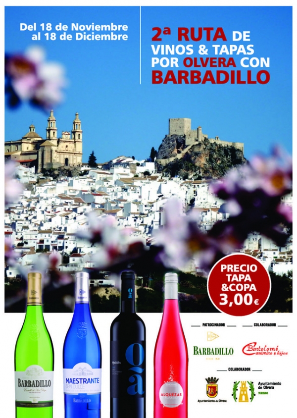2ª Ruta de vinos &amp; tapas por Olvera con Barbadillo