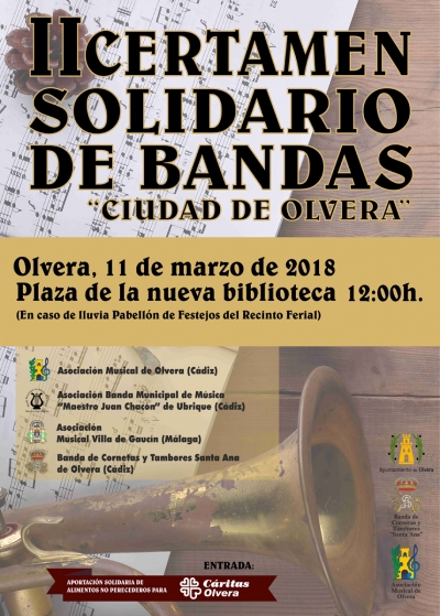 II Certamen Solidario de Bandas &#039;Ciudad de Olvera&#039;