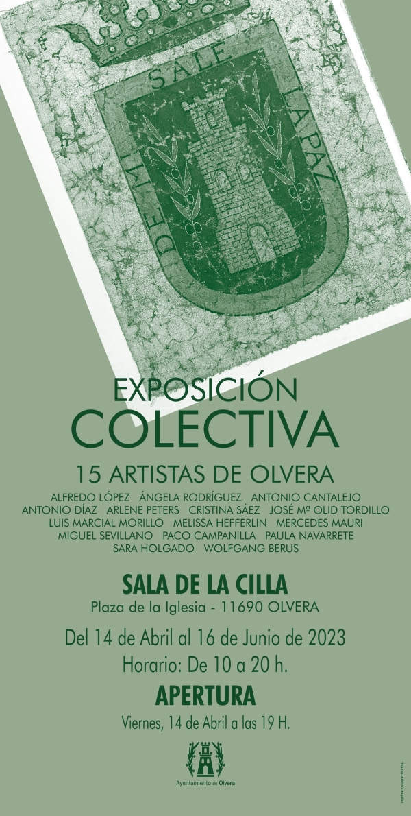 Exposición colectiva '15 artistas de Olvera'