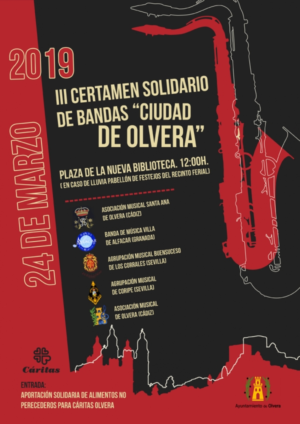 III Certamen Solidario de Bandas 'Ciudad de Olvera'