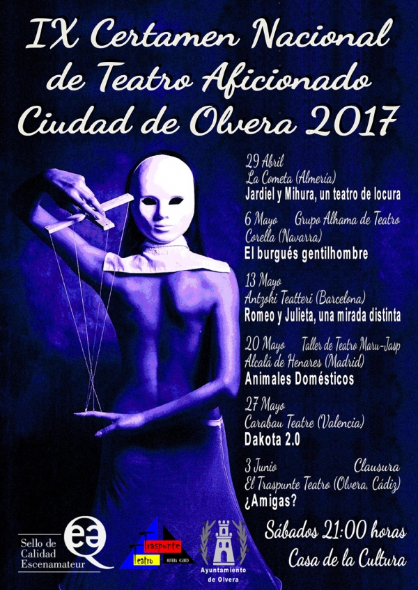 IX Certamen Nacional de Teatro Aficionado 'Ciudad de Olvera'